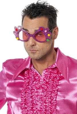 Produktbild von W20057-14 bunt Damen Herren Clown Funbrille