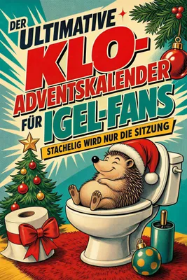 Produktbild von Der ultimative Klo-Adventskalender für Igel-Fans