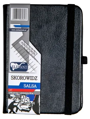 Obrázek produktu pro Skórovací blok A7, barva: černá, značka: Elefant, 96 listů