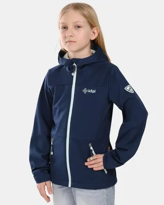 Productafbeelding van Softshell jas voor kinderen, KILPI ONTAVIA-JG 1J0104KI, donkerblauw, maat: 152