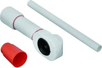 Immagine prodotto di Tubo di scarico Grohe per valvola di scarico WC cromo - 43905000