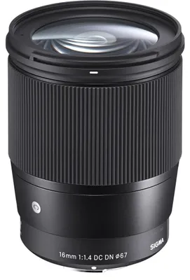 Image de SIGMA Objectif 16mm f/1.4 DC DN Contemporary compatible avec Sony E