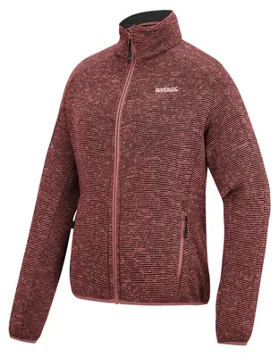 Produktbild von Regatta Strickfleece Jacke für Damen Newhill, Farbe:Peach Pink, Größe:44