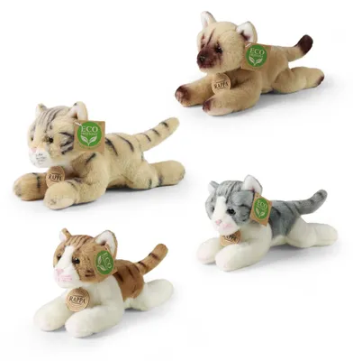 Image de Chat en peluche 21 cm ÉCOLOGIQUE