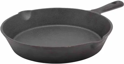 Zdjęcie produktu dla Karl Krüger 80028 Krüger patelnia żeliwna Toledo z wylewką - emaliowana - czarna - 28 cm