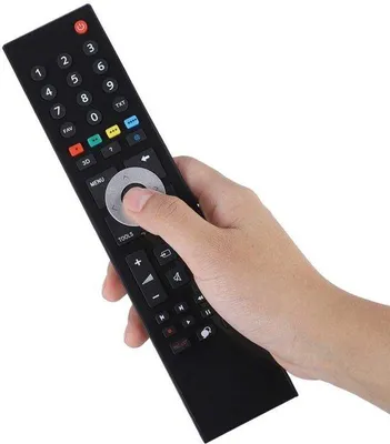 Produktbild von Ersatzfernbedienung für GRUNDIG TV TP7187R, schwarz – Universalfernbedienung für Smart TVs.