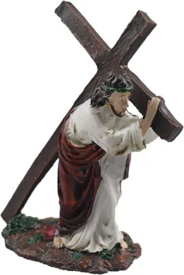 Produktbild von Ostern Resin Figur Jesus Kreuz Dekoration