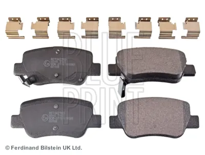 Produktbild von BLUE PRINT Bremsbeläge Satz Hinten für TOYOTA AVENSIS Station Wagon (ZRT27, ADT27) ADT342183
