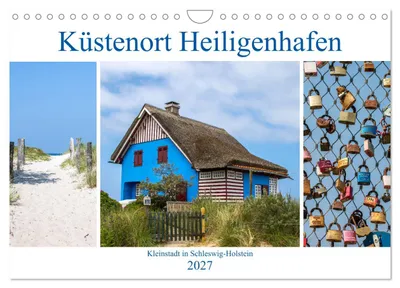Produktbild von Küstenort Heiligenhafen (Wandkalender 2027 DIN A4 quer), CALVENDO Monatskalender