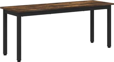 Obrázek produktu pro vidaXL Lavice kouřová barva 110 x 35 x 45 cm materiál na bázi dřeva