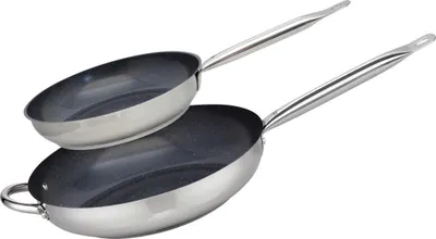 Image de Set de 2 Poêles 24 et 32 cm céramique sans Profi Therm Platinum Elo