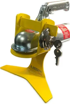 Produktbild von Anhängerschloss mit Anfahrhilfe Anhängerkupplung Kupplungshilfe Rangierhilfe #83