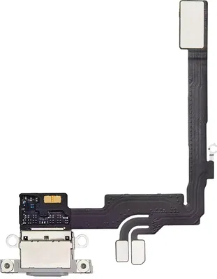 Zdjęcie produktu dla Clappio, port ładowania USB-C dla iPhone'a 16 Pro, biały