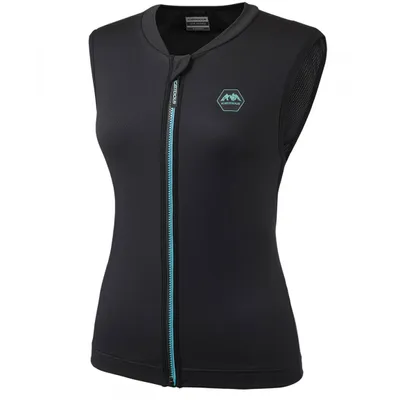 Image de Protection dorsale Icetools pour femmes LITE VEST LADY 19, taille : XS, couleurs : noir/menthe