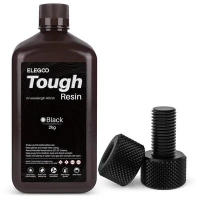 Produktbild von ELEGOO Tough Resin 2kg, schwarz