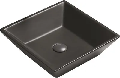 Produktbild von Mexen Pola Aufsatzwaschbecken 41 x 41 cm, Schwarz matt - 22224185