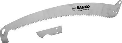 Image de Lame de rechange courbée Bahco pour scie à branches télescopique, denture grossière, 18 pouces