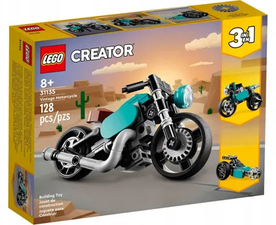 Obrázok produktu pre Stavebnica LEGO Creator 31135 Retro motorka (128 dielikov)