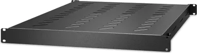 Produktbild von APC Easy Rack verstellbares Regal, 50 kg, Regalboden, Schwarz, 1 Stück(e), 50 kg