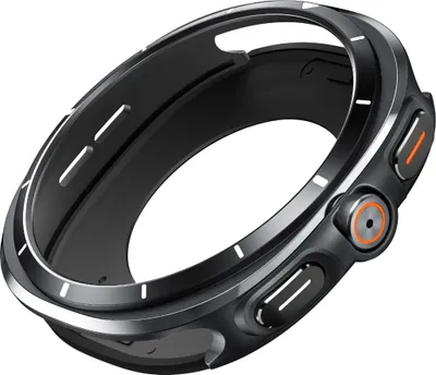 Zdjęcie produktu dla INF Ochronna Obudowa ze Stopu Cynku do Samsung Galaxy Watch 8 (40mm) Czarny biały