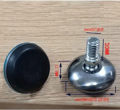 Verstellbare Möbelbeine mit Gewinde, Hauptbild