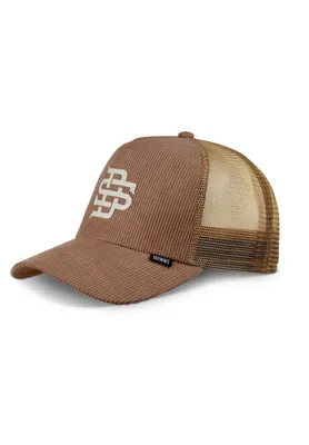 Produktbild von DJINNS Trucker Cap HFT CordFelt wheat