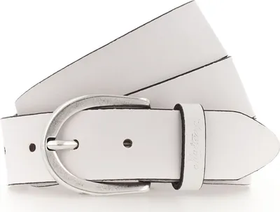 Produktbild von MUSTANG Leder Gürtel Female Belt 3.5 W110 White weiß