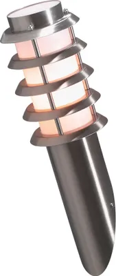 Produktbild von Konstsmide Trento Wandleuchte Edelstahl, opales Acrylglas 7560-000