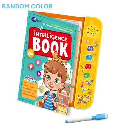 Produktbild von Interaktives Lernbuch für Kinder mit Lernstift, Sound- und Musikfunktionen, Mehrthemen-Lernspielzeug zu Verkehr und Musik, ab 3 Jahren