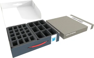 Produktbild von Lagerbox-Set für Jagged Alliance Brettspiel – Schaumstoffeinlagen
