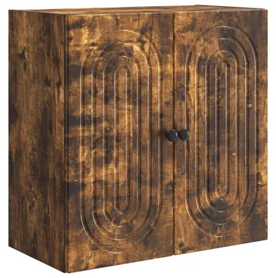 Immagine prodotto di vidaXL Armadio a muro in rovere affumicato 59 x 31 x 60 cm in materiale derivato dal legno