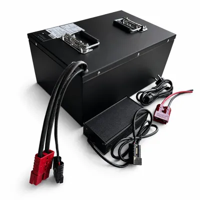 Produktbild von 48V 80AH Lithium LiFePO4 Akku (470x290x205mm) Pedelec e bike e-bike Akkupack Roller Scooter PV, KI-generiertes Bild