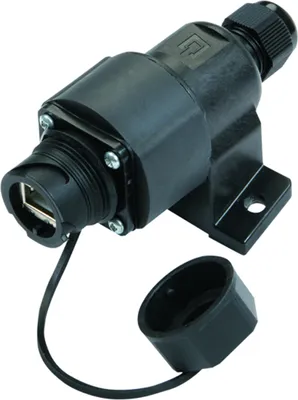 Produktbild von TELEGÄRTNER STX V1 AP-Dose, RJ45 Modul B Cat.6A (ISO/IEC)