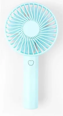 Image de Ventilateur avec lampe LED et support pour téléphone, portable, rechargeable