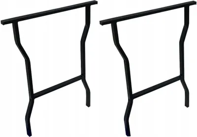 Image de Piètement de table 60x76 Patins de table Pieds de table Piètement Table de jardin métal