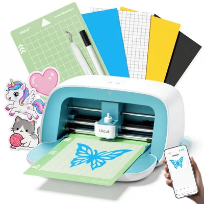 Obrázek produktu pro Plotovací stroj řezací plotr - Startovací sada - 21 x 16,6 x 12,5 cm - USB a Bluetooth