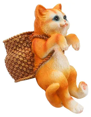 Image de Statue de chat amusante pour la décoration d'aquarium