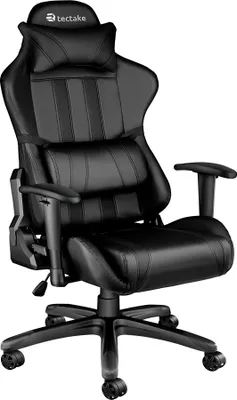 Produktbild von tectake® Racing Gaming Stuhl ergonomische Form, mit verstellbarer Rückenlehne