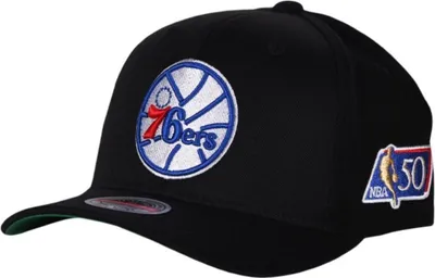 Produktbild von Mitchell & Ness NBA Snapback Cap 50th Anniversary Philadelphia 76ers black