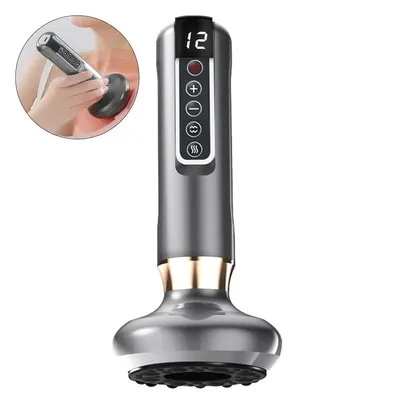 Produktbild von Schröpfmassagegerät gegen Cellulite, Körpermassagegerät mit Wärmefunktion, 12 Stufen für Bauch, Beine, Arme & Taille