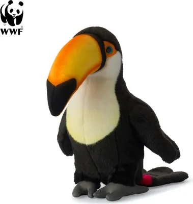 Image de WWF peluche toucan oiseau peluche forêt tropicale tropicale 35cm grand