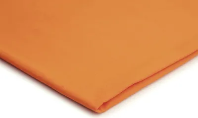 Zdjęcie produktu dla Tkanina z ramii i bawełny, jasnopomarańczowa, 50 x 150 cm