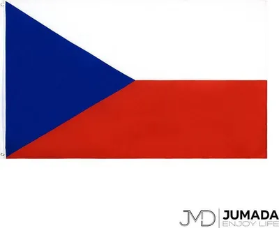 Zdjęcie produktu dla Czeska flaga Jumadas - Flaga Republiki Czeskiej - Flaga Republiki Czeskiej - Flagi - Poliester - 150 x 90 cm