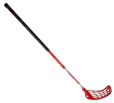 Obrázek produktu pro MPS - Pravá florbalová hokejka „Wildstick“ PP7514 (100 cm) (černá/červená)