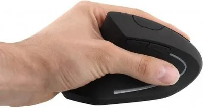 Immagine prodotto di T'nB MWERGOVLEFT, mancino, design verticale, RF wireless, 1600 DPI, nero