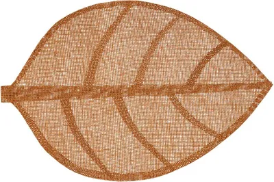 Produktbild von Sg secret de gourmet - Tischset blatt dunkelbraun 50x33cm