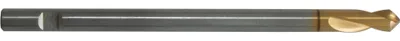 Produktbild von PTG HSS-Co PROFILINE NC-Anbohrer 90 Grad TIN-beschichtet mit Weldonschaft 6,00 mm 140/20 lang (1Stk.)