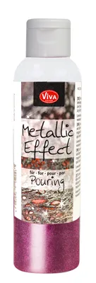 Produktbild von Viva Decor Metallic Effekt Pouring, 120 ml Magenta