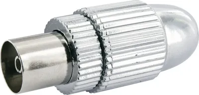 Produktbild von Schwaiger KST25 531, F-Typ, IEC169-2, Weiblich, Silber, Metall, 1 Stück(e)