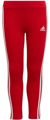 Produktbild von adidas Kinder-Leggings Essentials 3-Stripes, Rot, Größe 104